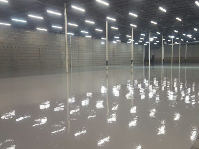 Warehouse storage area flooring