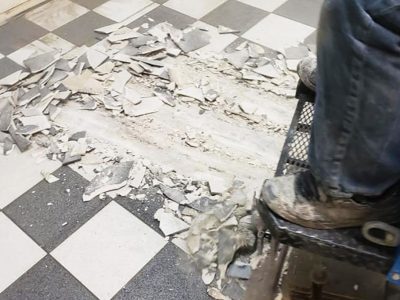 Floor removal