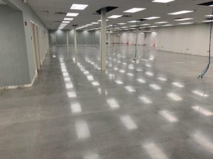 Polished Concrete Manufacturing Facility, South Windsor CT