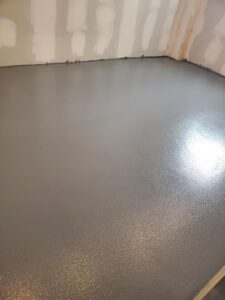 Urethane Cement Epoxy Flooring, Airplane Hanger, Northampton MA